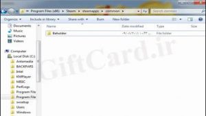 شناساندن بازی در استیم