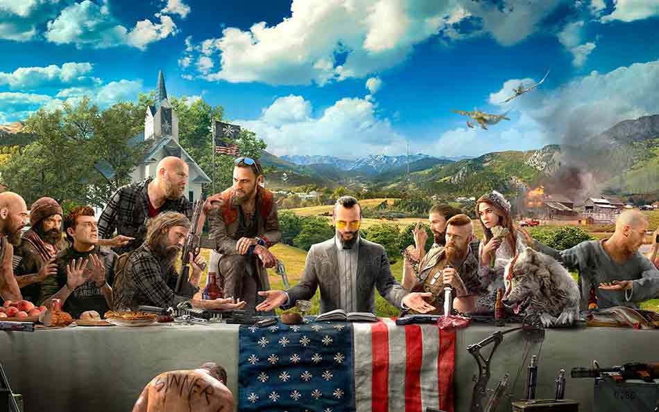 تریلر Far Cry 5 پرفروش ترین بازی یوبی سافت | تریلر بازی فار کرای 5