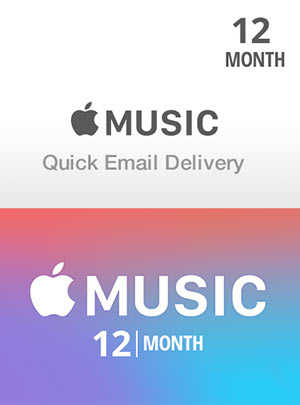 اکانت 12 ماهه نامحدود اپل موزیک |‌ خرید اکانت اپل موزیک 12 ماهه