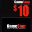 خرید گیفت کارت 10 دلاری گیم استاپ game stop