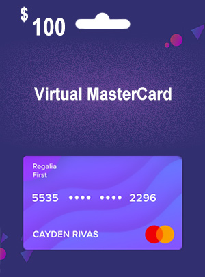 شارژ 100 دلاری master card مجازی