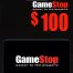 خرید گیفت کارت 100 دلاری گیم استاپ game stop