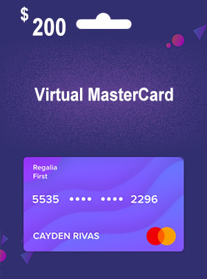شارژ 200 دلاری master card مجازی