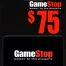 خرید گیفت کارت 75 دلاری گیم استاپ game stop