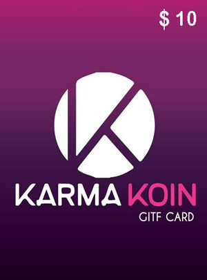 خرید گیفت کارت ۱۰ دلاری Karma Koin