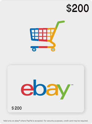شارژ 200 دلاری اکانت ebay
