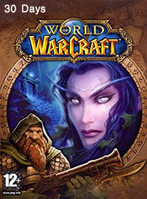 خرید گیفت کارت ۳۰ روزه World of Warcraft