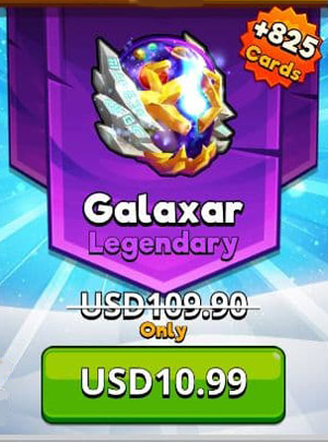 خرید افر 10.99 دلاری galaxar legendary بازی هد بال 2
