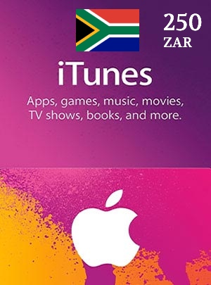 خرید گیفت کارت 250 راند اپل آفریقای جنوبی