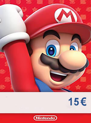 خرید گیفت کارت 15 یورو نینتندو اروپا