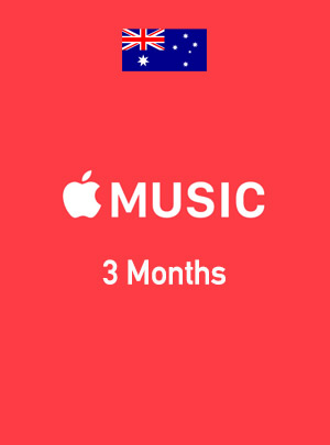 خرید اکانت 3 ماهه نامحدود اپل موزیک استرالیا