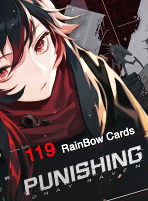 خرید 119 Rainbow Cards بازی Gray Raven