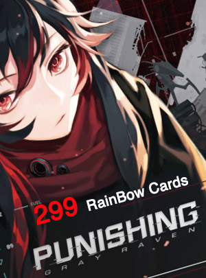 خرید 299 Rainbow Cards بازی Gray Raven