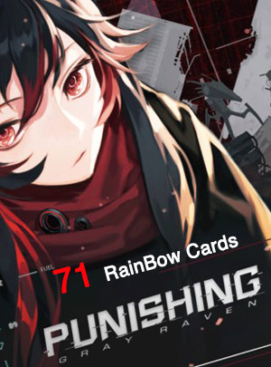 خرید 71 Rainbow Cards بازی Gray Raven